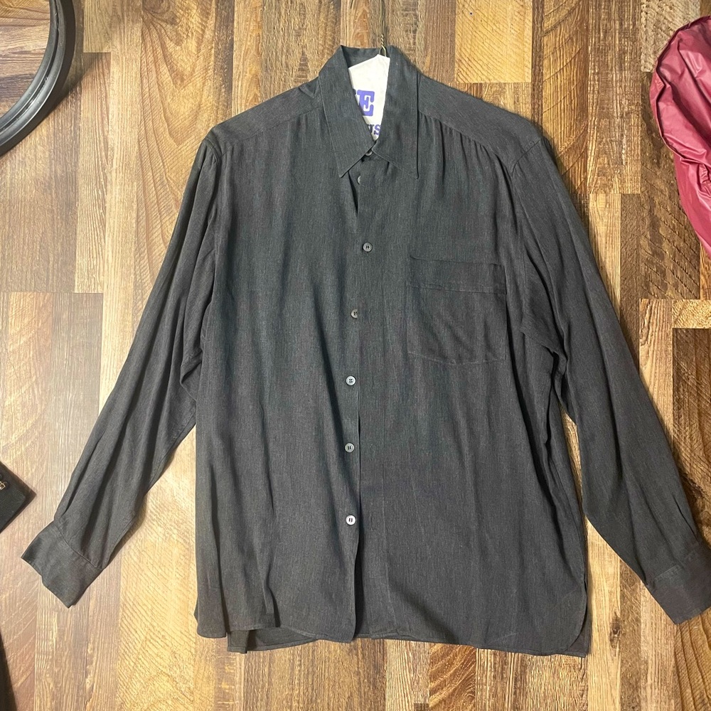 Ermenegildo Zegna Mens Button Down Shirt